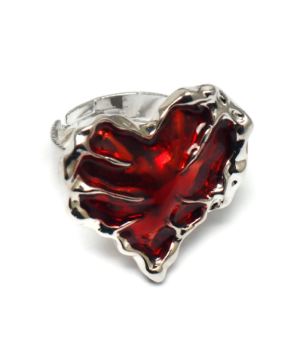 Producto - Anillo corazón gotico