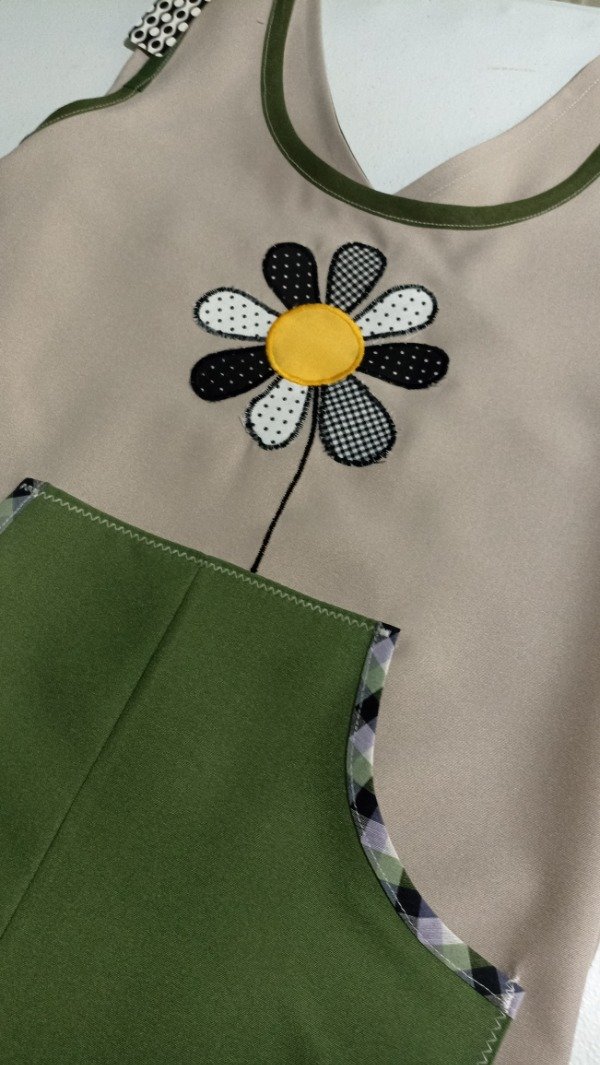 Producto - Guardapolvo Flor Beige