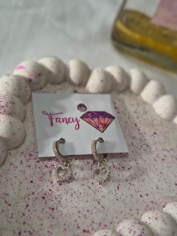 Producto - Argollitas micropave corazon