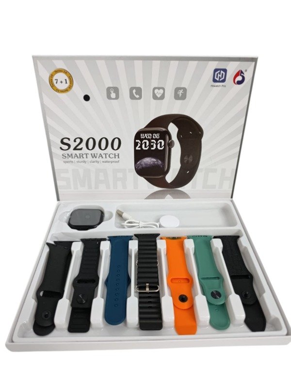 Producto - Smartwatch S2000 Con 7 Mallas Intercambiables