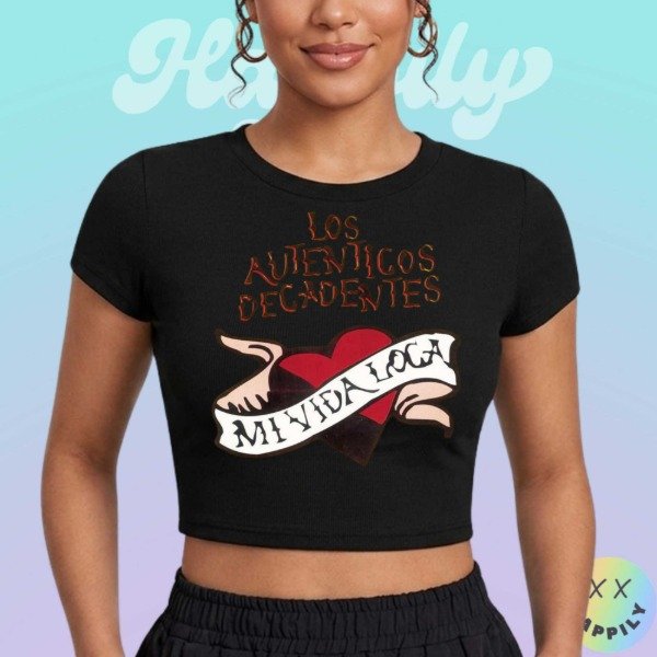 Baby Tee Los Autenticos Decadentes #3 — imagen 2
