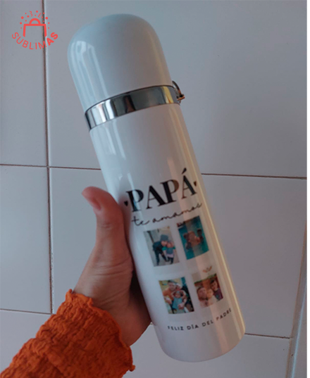 Producto - Termo de acero bala medio litro