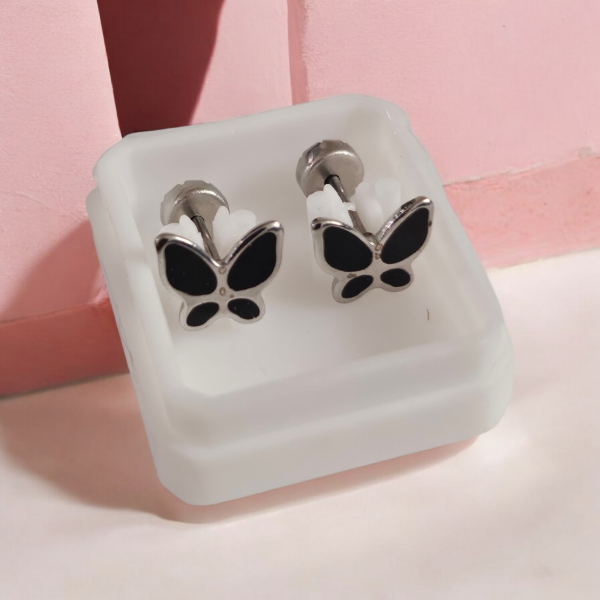 Producto - Abridor acero mariposa negro