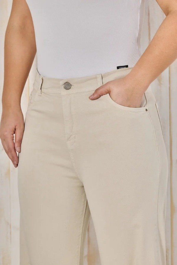 Producto - Jean WIDELEG CENITHO ARENA- elastizado - 4