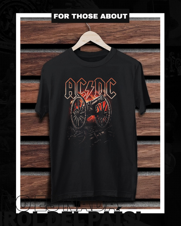 Producto - Remera Negra AC/DC For Those About