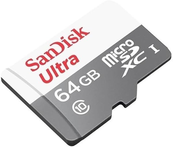 Producto - Tarjeta de memoria microsd de 64 gb con Adaptador Sandisk Class 10