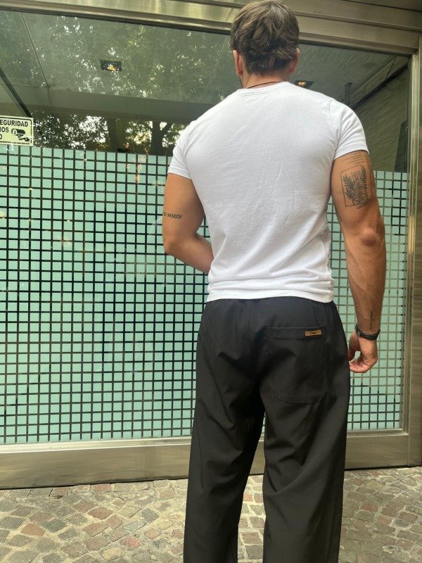 Producto - Pantalon Baggy Fixo Negro - 1