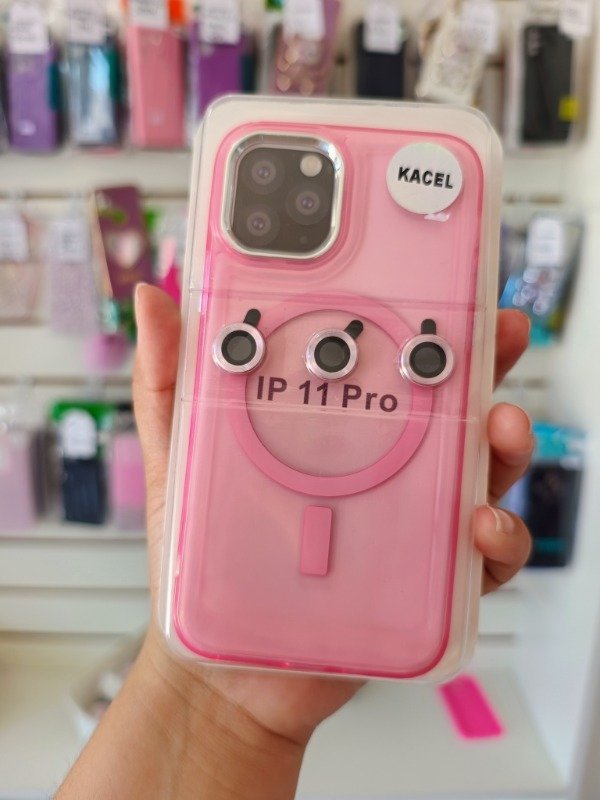 Producto - MAGSAFE ROSA + PROTECTORES DE CAMARA