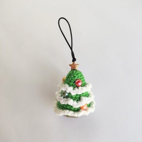 Producto - Mini Arbolito navideño tejido adorno navidad