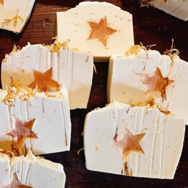Producto - Jabón Estrella de Oro - Caléndula, Coco, Sándalo + - 2