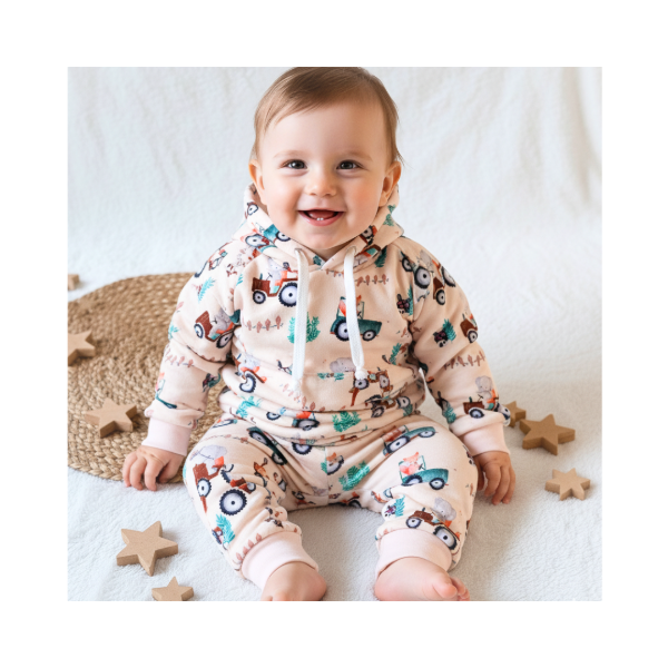 Producto - conjunto ANIMALITOS plush abrigado