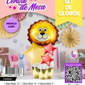 Producto - SET CENTRO DE MESA LEON