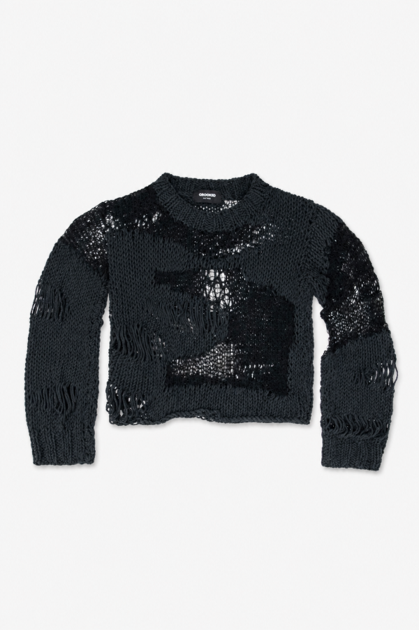 Producto - Sweater "Nada es rotundo" (Negro)