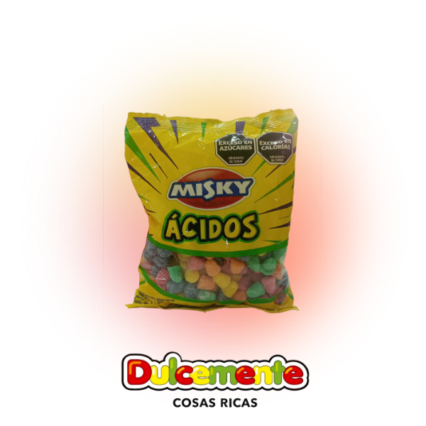 Producto - MISKY BOLSA DE GOMITAS SURTIDAS ÁCIDAS DE 500g.