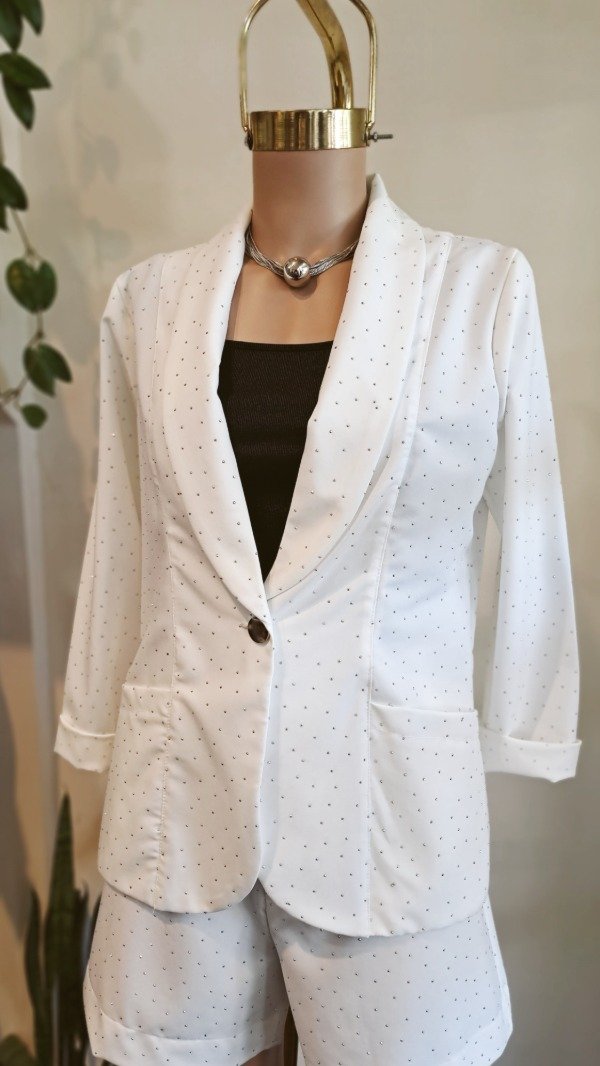 Producto - Blazer Shine Blanco