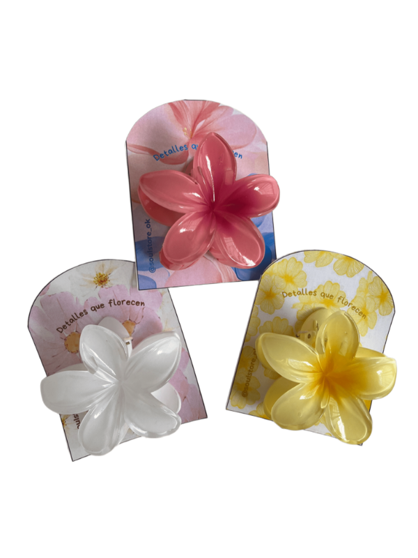 Producto - Broche Flor Hawaiana