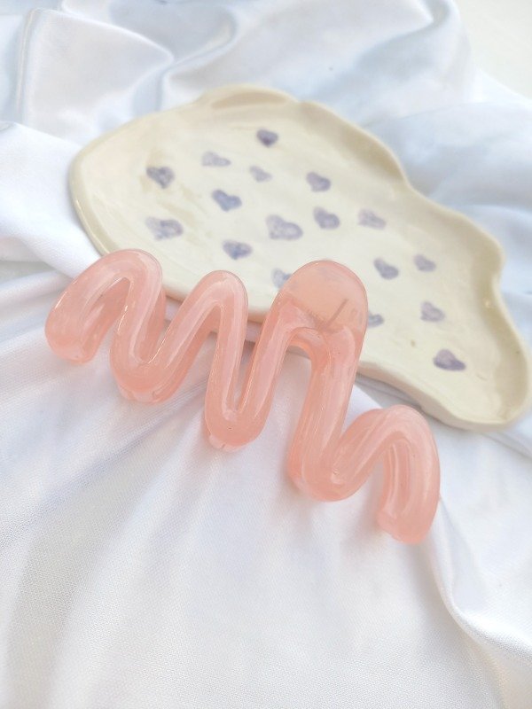 Producto - broche rulo (rosa)