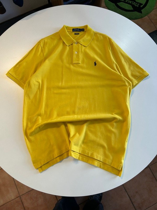 Producto - Chomba Polo Ralph Amarilla (L)