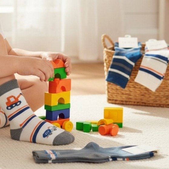 Producto - PACK DE 5 PARES DE MEDIAS DE NIÑOS DE 8 A 12 AÑOS SURTIDAS