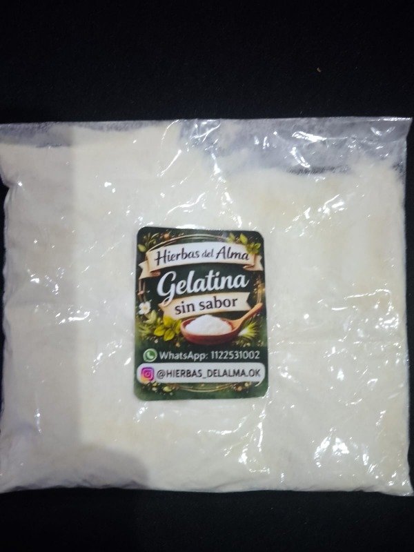 Producto - gelatina sin sabor x 100 grs