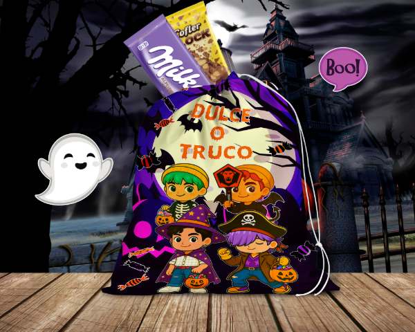 Producto - BOLSITAS GOLOSINERAS HALLOWEEN GUERRERAS K-POP