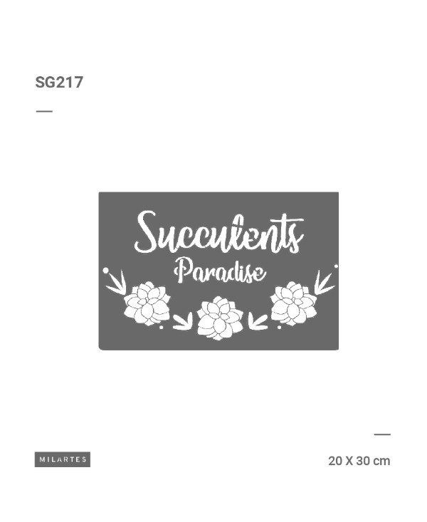 Producto - Stencil MILARTES SG 217