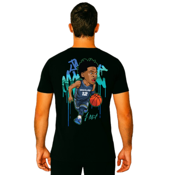 Producto - Remera Regular Fit ClipArt Ja Morant