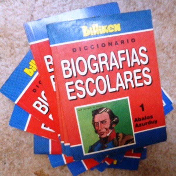 Producto - DICCIONARIO BIOGRAFIAS ESCOLARES BILLIKEN - 1992 - CONSULTAR NUMEROS