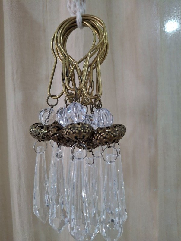 Producto - Gancho de cortinas Péndulo Bronce