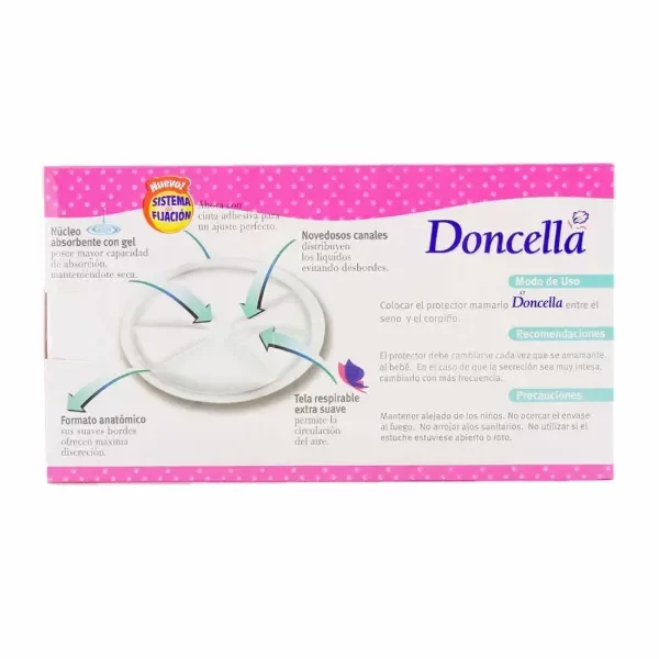 Producto - DONCELLA PROTECTOR MAMARIO CON GEL TELA RESP. X 24 - 1