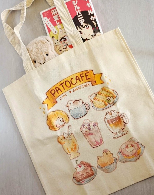 Producto - Tote bag Pato Cafe