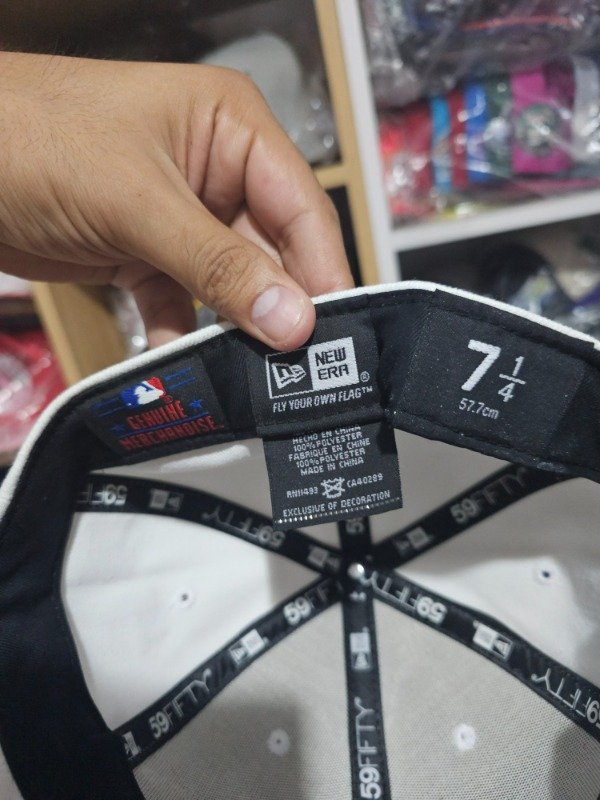 Snapback white New York Yankees — imagen 4