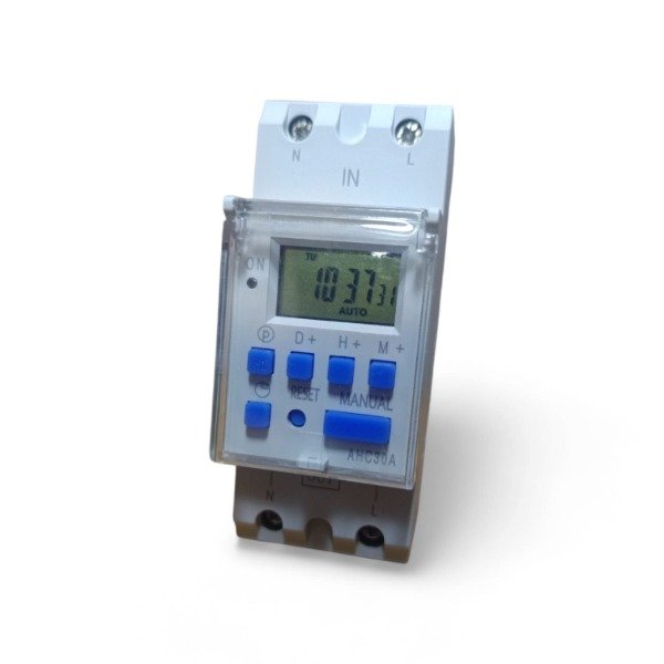 Producto - Temporizador Digital Programable TOMZN Para Riel DIN ON/OFF