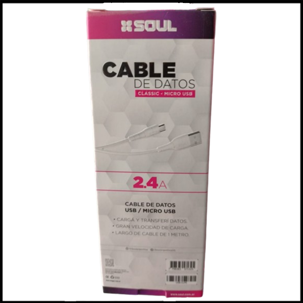 Producto - Cable ficha Micro USB de 1M