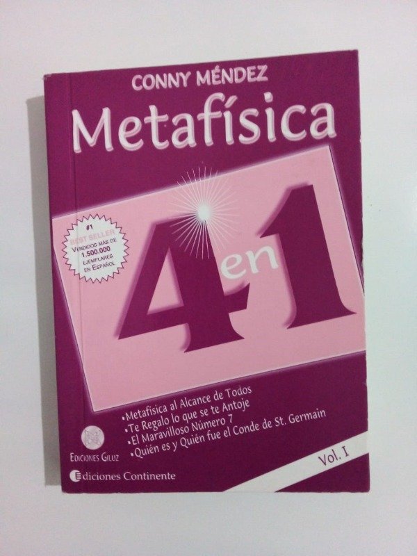 Producto - Metafísica Vol I - Conny Méndez - Continente 2010