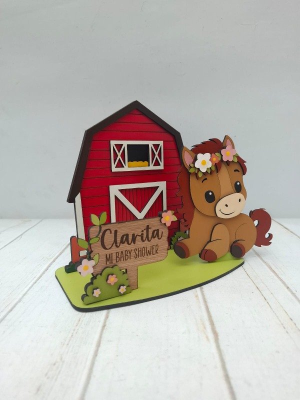 Producto - CENTROS DE MESA ANIMALES DE LA GRANJA - 5