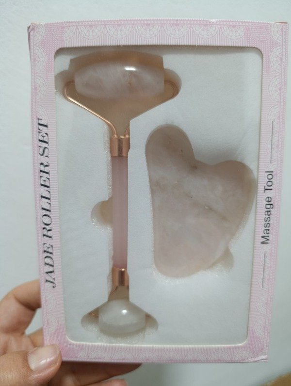 Producto - Set de rodillo y piedra guasha