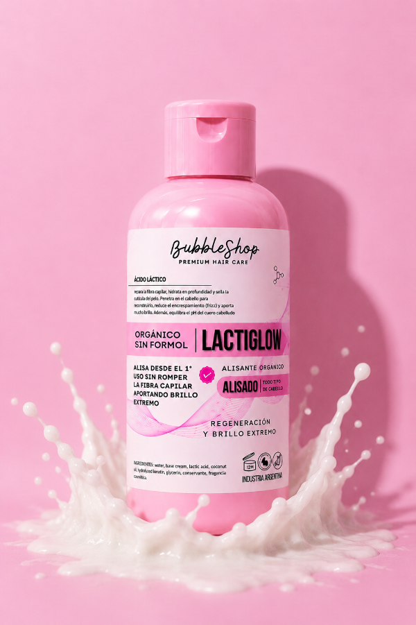 Producto - Lactiglow -  Alisado orgánico sin formol