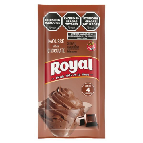 Producto - Mousse chocolate Royal 65g