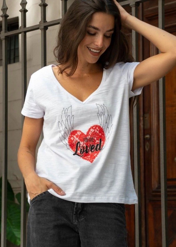 Producto - Remera Corazon Alas