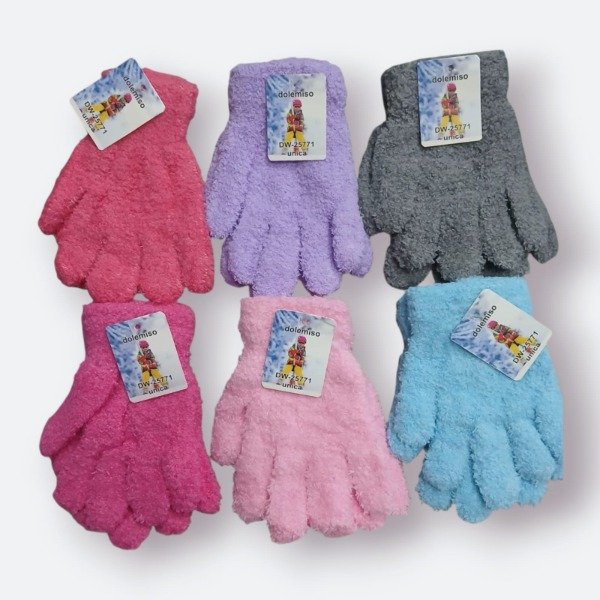 Producto - Guantes Infantil de Toalla Varios Colores