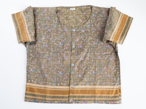 Producto - Camisa Pura Seda Natural mónaco