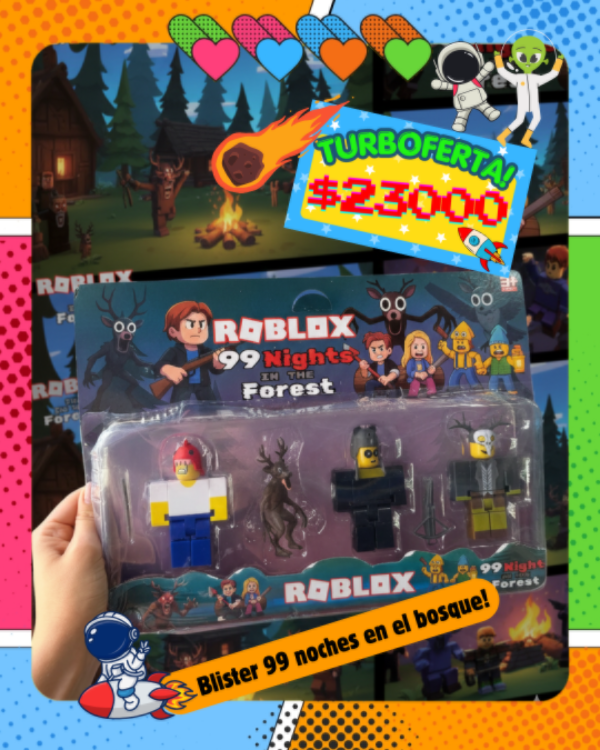 Producto - Roblox 99 noches en el bosque x4
