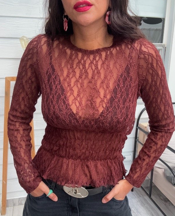 Producto - Blusa Niza #Choco - 2