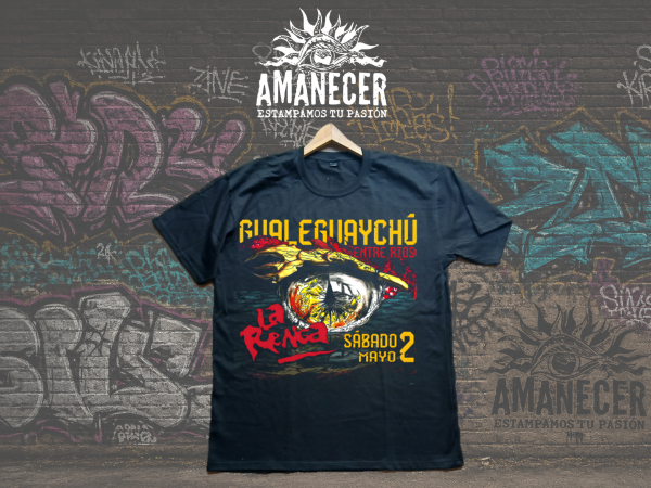 Producto - Remera La Renga en Gualeguaychú