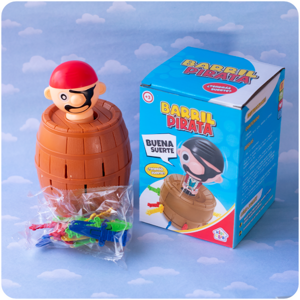 Producto - Barril Pirata Saltarín - Tendrás buena suerte