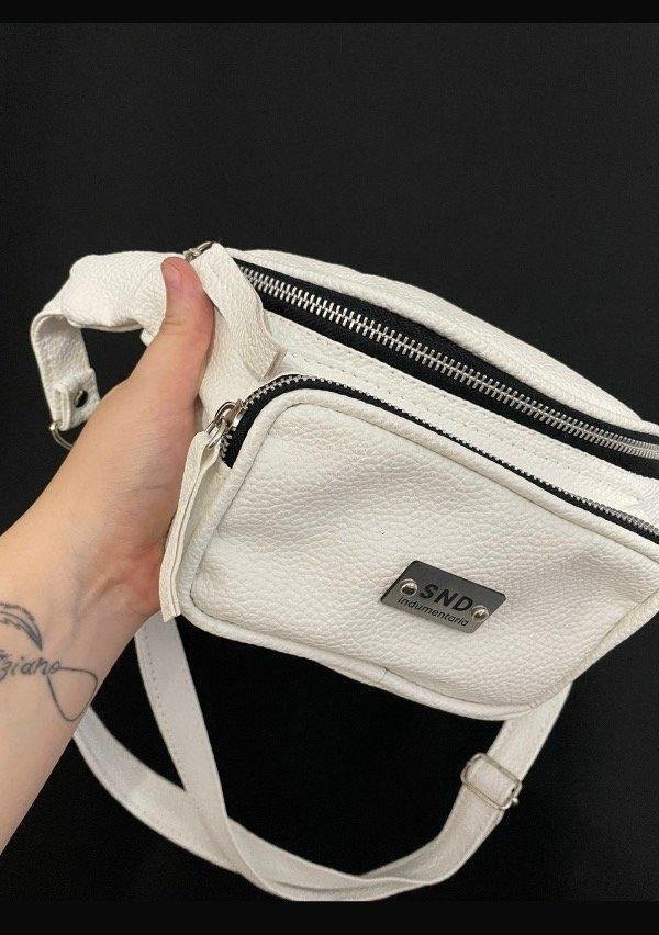 Producto - RIÑONERA ECO CUERO SND - BLANCO