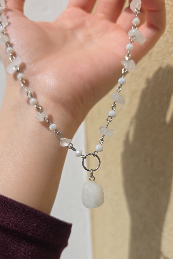 Producto - Collar Aura de Cuarzo Blanco - 2