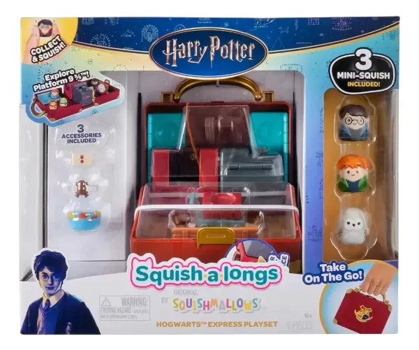 Producto - Playset Harry Potter Hogwarts Express Squish-alongs 3 Squish