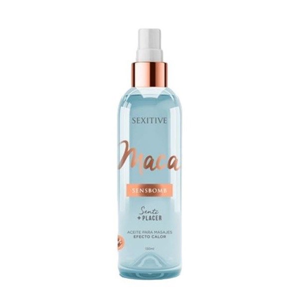 Producto - Aceite Para Masajes Efecto Calor - Maca - 130 Ml
